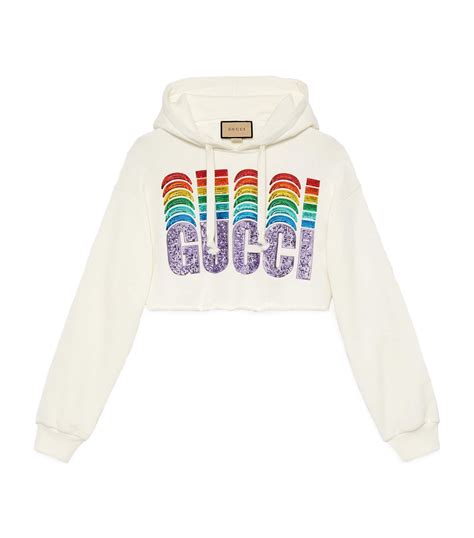 cover gucci rainbow|rainbow gucci hoodie.